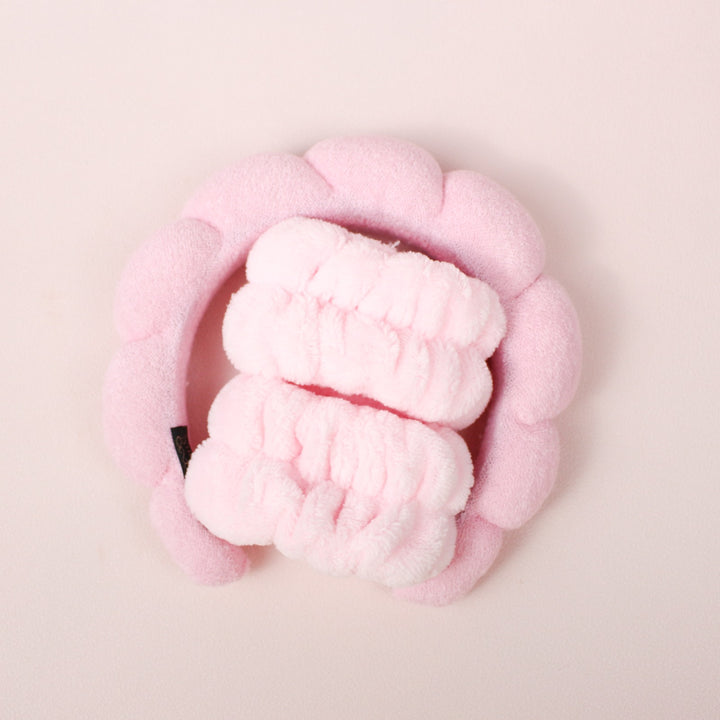 Wrist Wash Bands - Light Pink