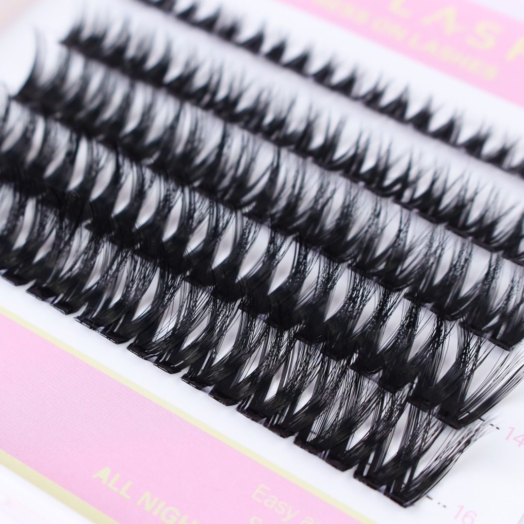 Press On Lashes - All Night