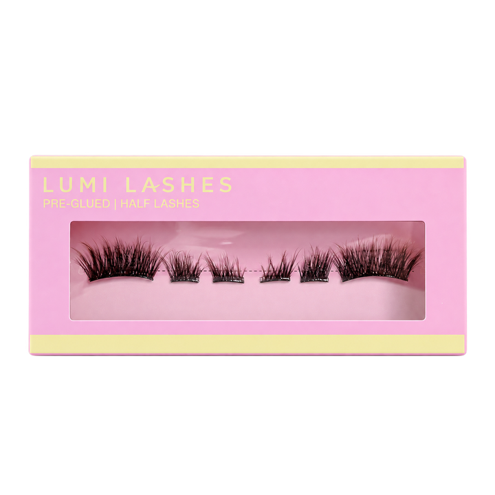 Half Press On Lashes - Fierce