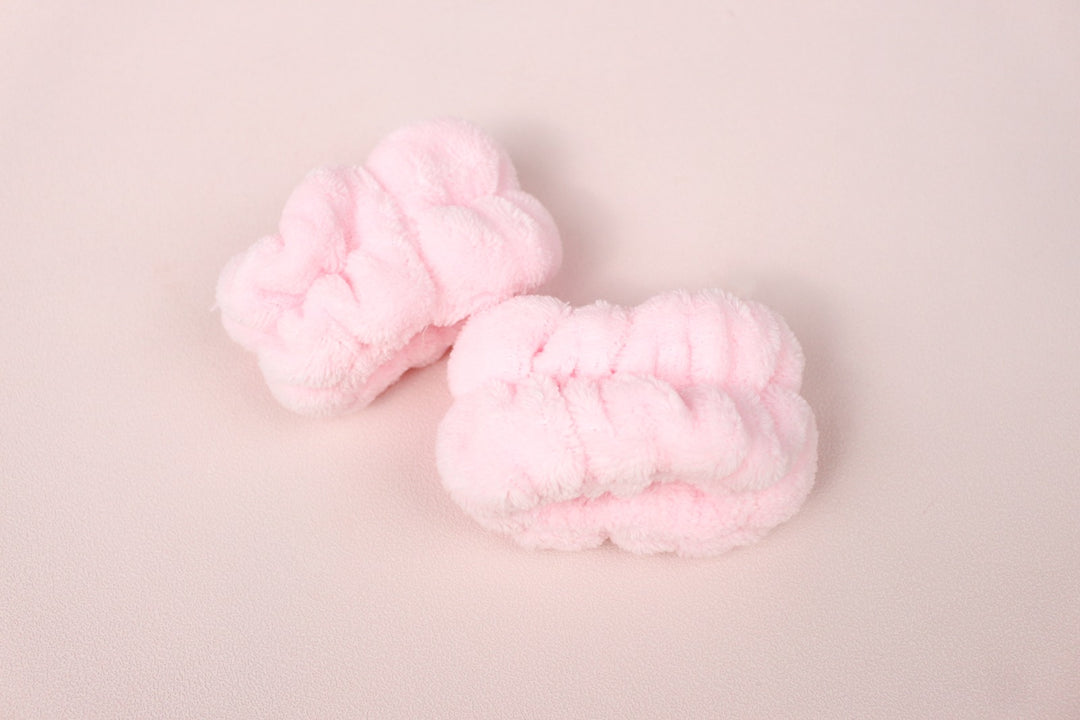 Wrist Wash Bands - Light Pink