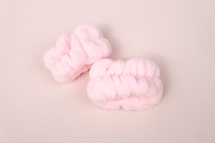 Wrist Wash Bands - Light Pink